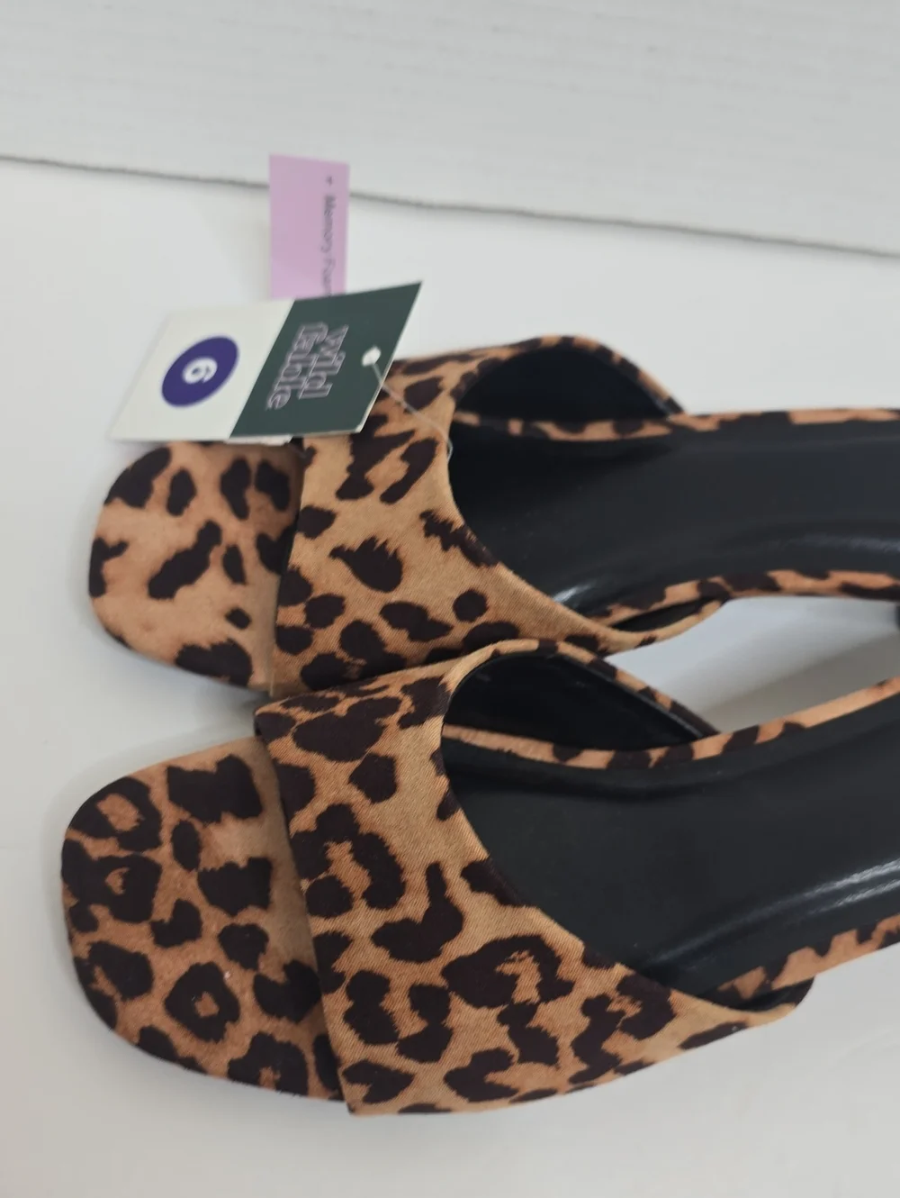Women's Mavis Mid Martini Mule Heels Wild Fable Size 6